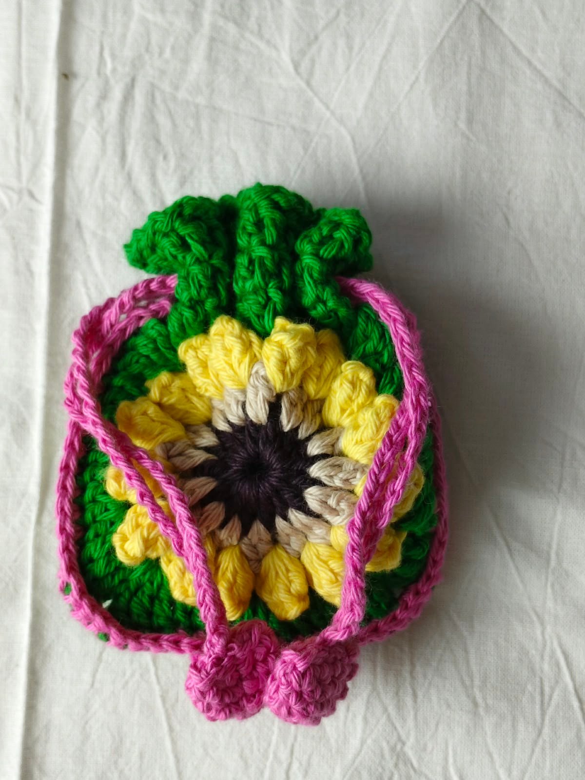 Mini Sunflower Potli